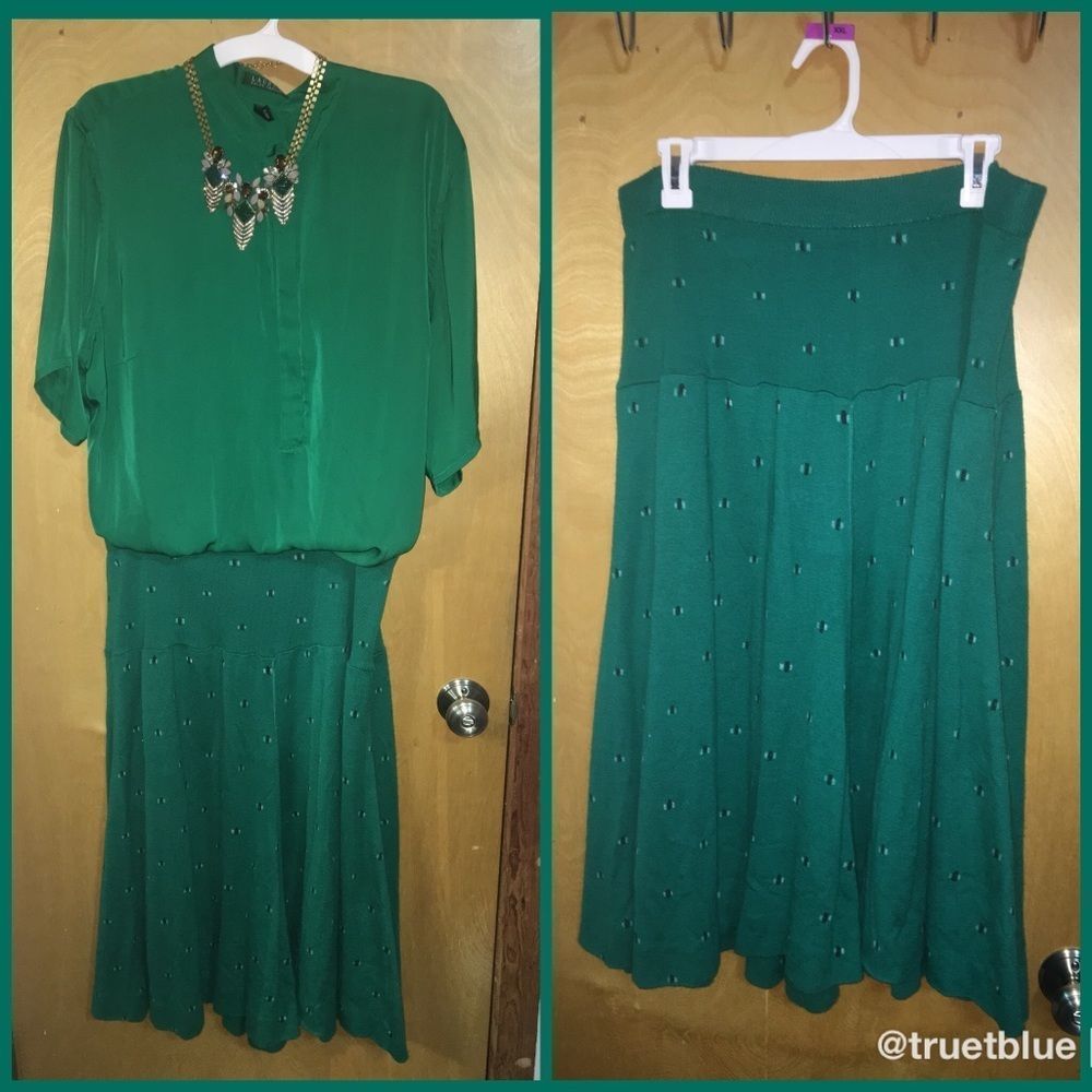 Vintage Sweater Skirt Sz M